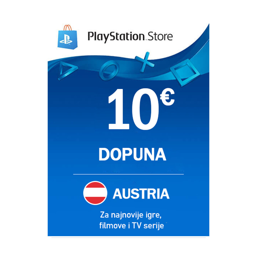 Playstation Network - Austria 10&euro;
