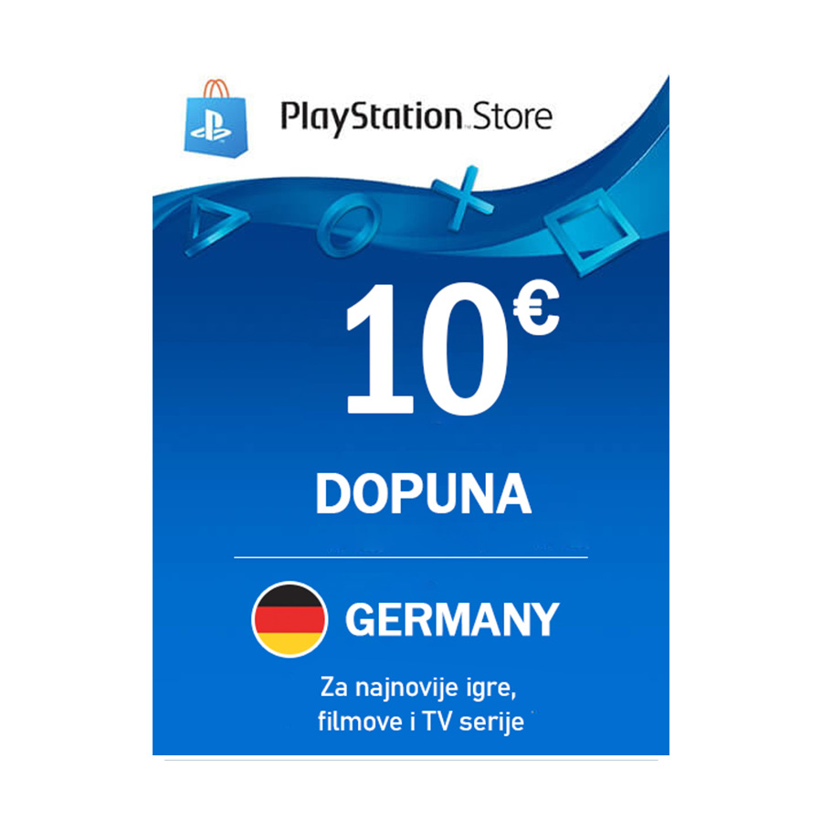 Playstation Network - Germany 10&euro;