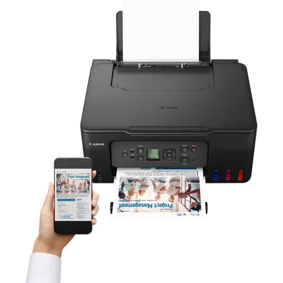 Printer CANON PIXMA MFP G3470 11str/min.black  6str./min color, tinte GI-490 USB+Wi-Fi+Cloud  - slika 3