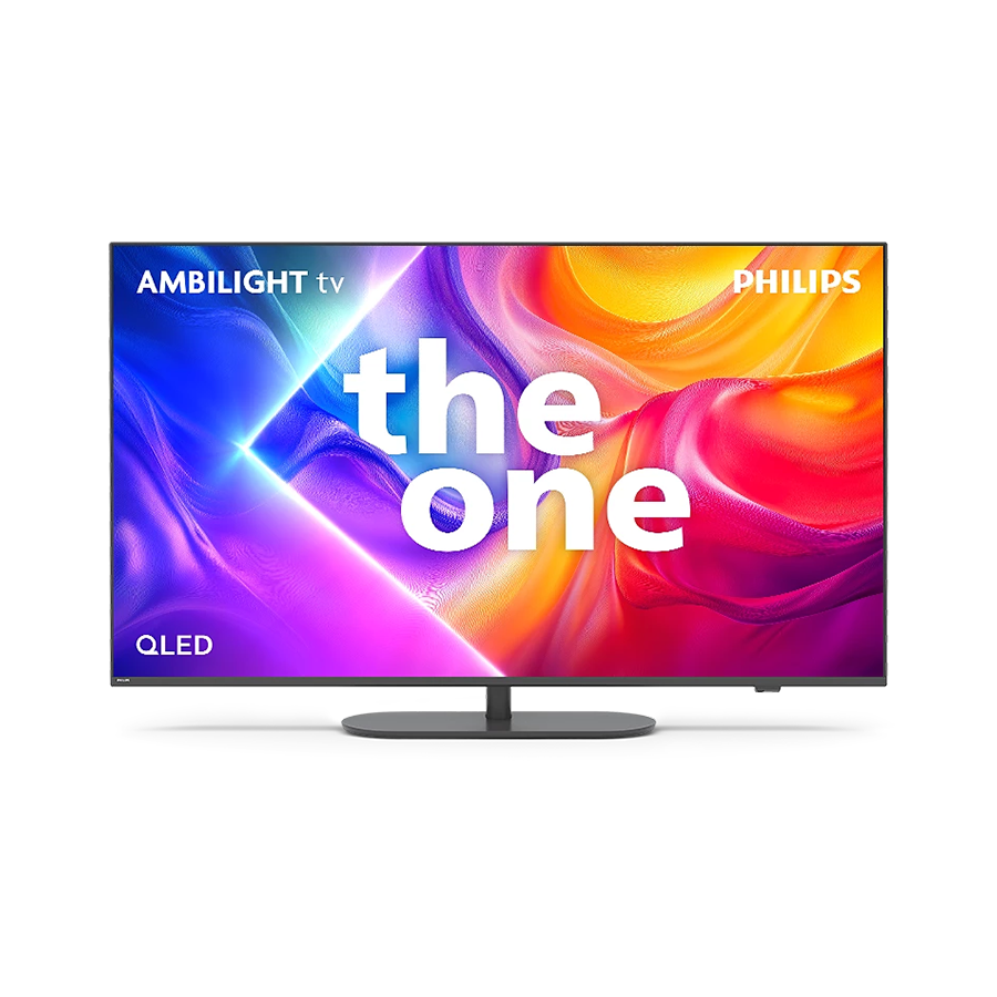 TV Philips 55"PUS9010 4K Qled; THE ONE - TITAN SMART TV OS, 144 Hz , AMBILIGHT TV, P5 Perfect Picture Engine, HDR10+ , DOLBY ATMOS ,55PUS9010/12 