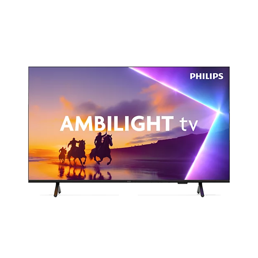 Philips TV 55" 55PUS8510 4K Qled Titan OS; AMBILIGHT TV; Pixel Precise Ultra HD; Dolby Atmos + soundbar TAB4000/10