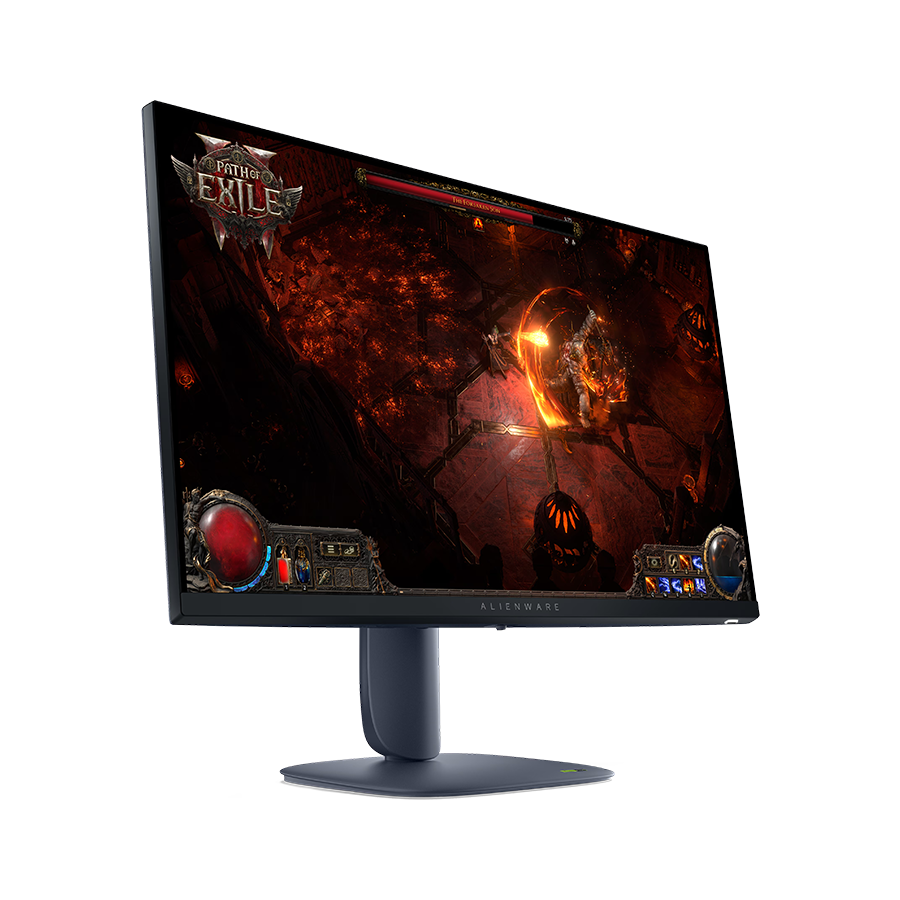 Monitor Alienware AW2725DM 27", 2560x1440, QHD, 180Hz, IPS Antiglare, 16:9, 1000:1, 400 cd/m2, NVIDIA G-SYNC + AMD FreeSync, 1ms, 178/178, 2xDP, HDMI,
