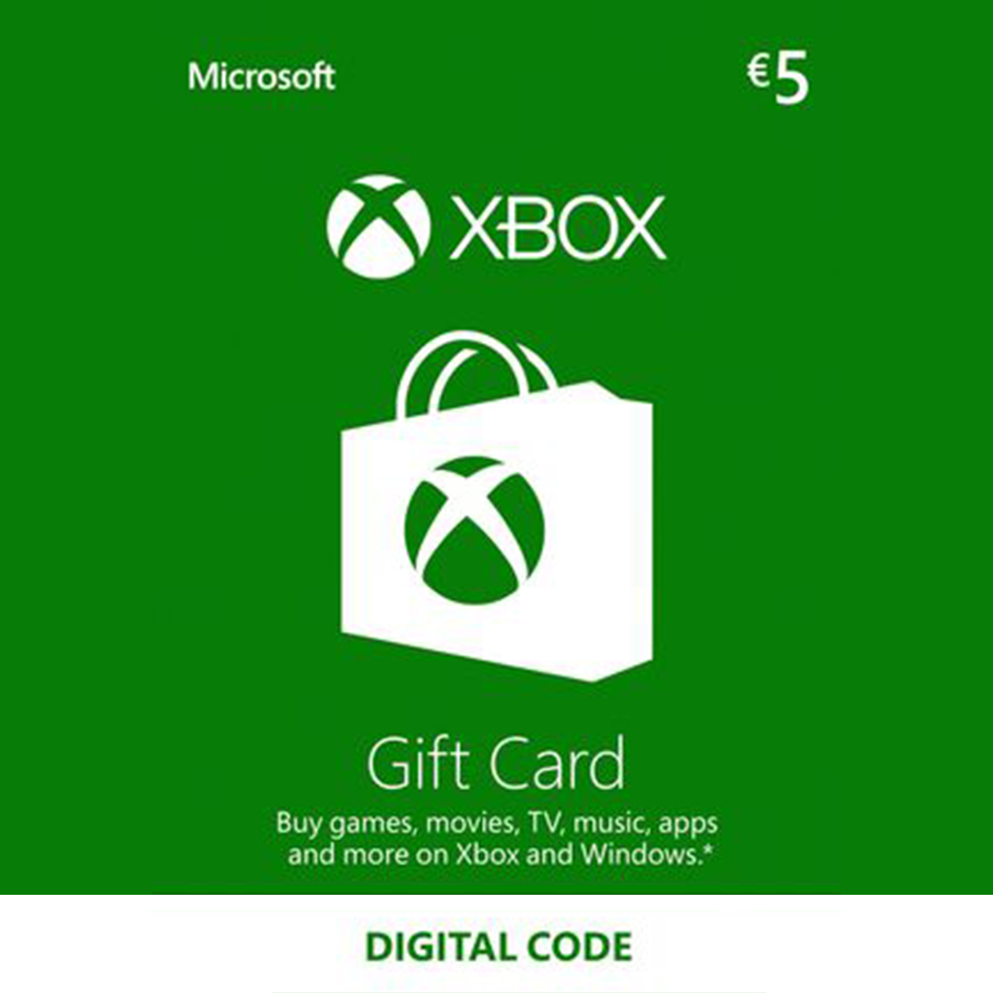 XBOX gift card 5&euro; EU