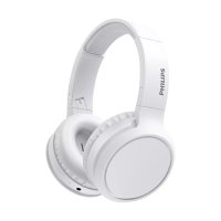 Slu&scaron;alice Philips TAH5205WT BT bluetooth, tipka BASS zvucnik 40mm baterija do 29h domet 10m bijele