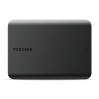 EXT.HDD 4TB TOSHIBA USB3.2 2,5" Canvio Basic; Black, HDTB540EK3CA