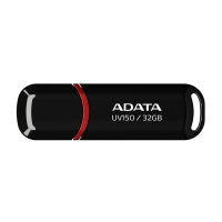 USB Memory sticj Adata UFD 32GB UV150 3.2 Crni Gloss 100Mbps AUV150-32G-RBK